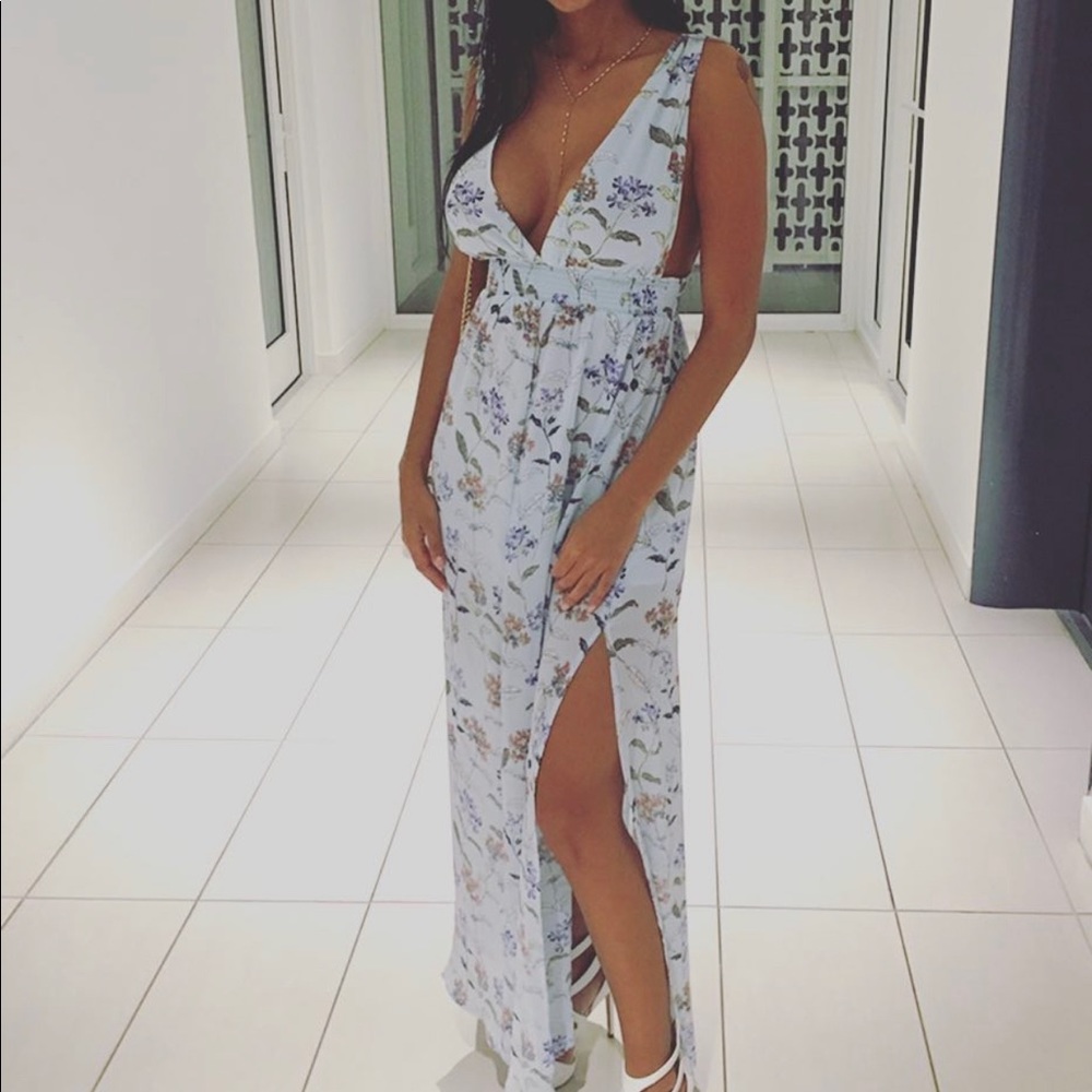 Floral maxi dress